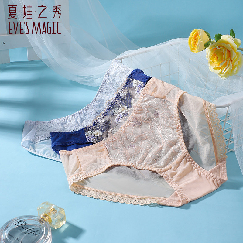 3条装夏娃之秀性感女士舒适三角裤 夏娃之秀女三角裤