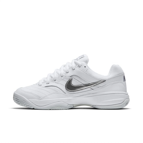 Nike Court Lite Silver Hook Sports Sports Spest Retro Мужчины и женские теннисные туфли 845048-100