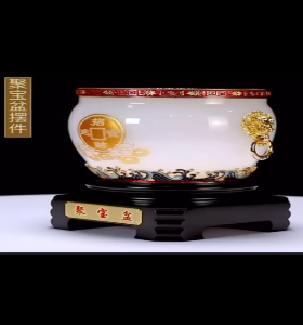 招财开业乔迁商务琉璃风水装饰品