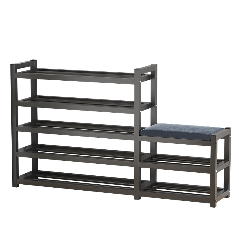 简易门口家用防尘换鞋凳子经济鞋架 微智家居鞋子收纳架