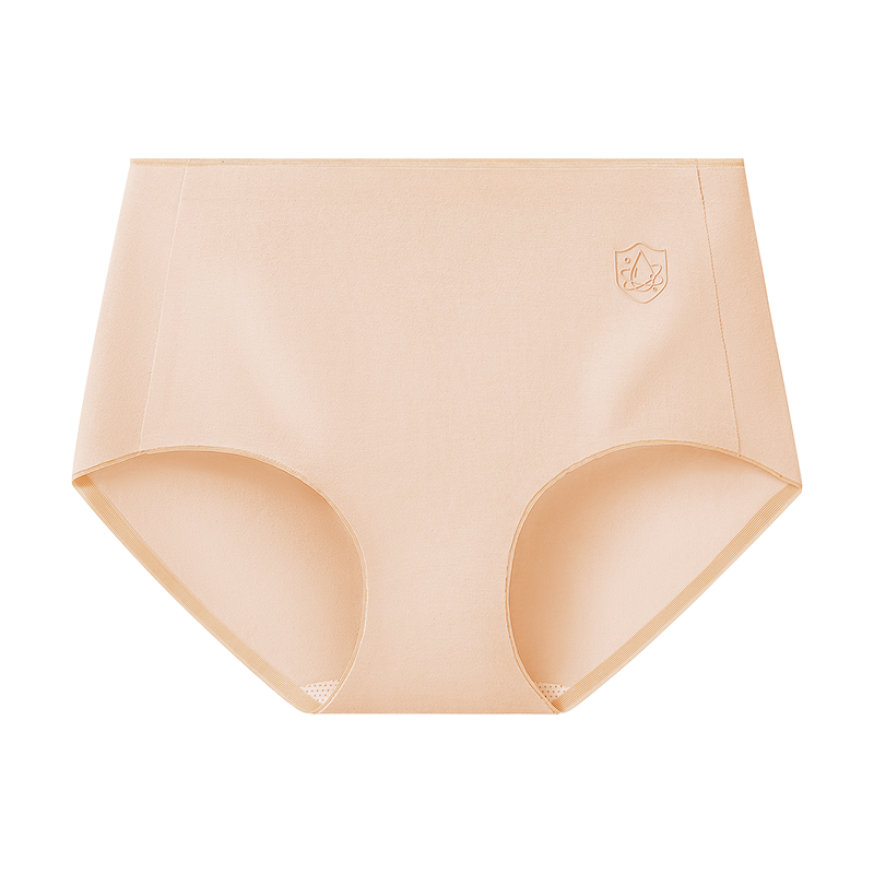 猫人中腰女士纯棉抗菌无痕全棉内裤 猫人龙添女三角裤