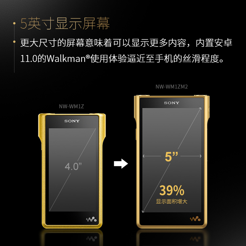 Sony/索尼 NW-WM1ZM2 金砖二代2代高解析度音乐播放器MP3无损HIFI - 图2