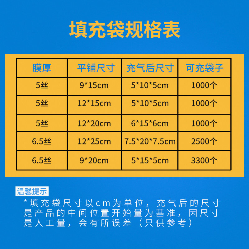 气柱袋防震包装填充袋包包内托空气袋打包气垫膜连卷易撕充气柱,淘宝优惠券,粉丝福利购,淘宝优惠卷