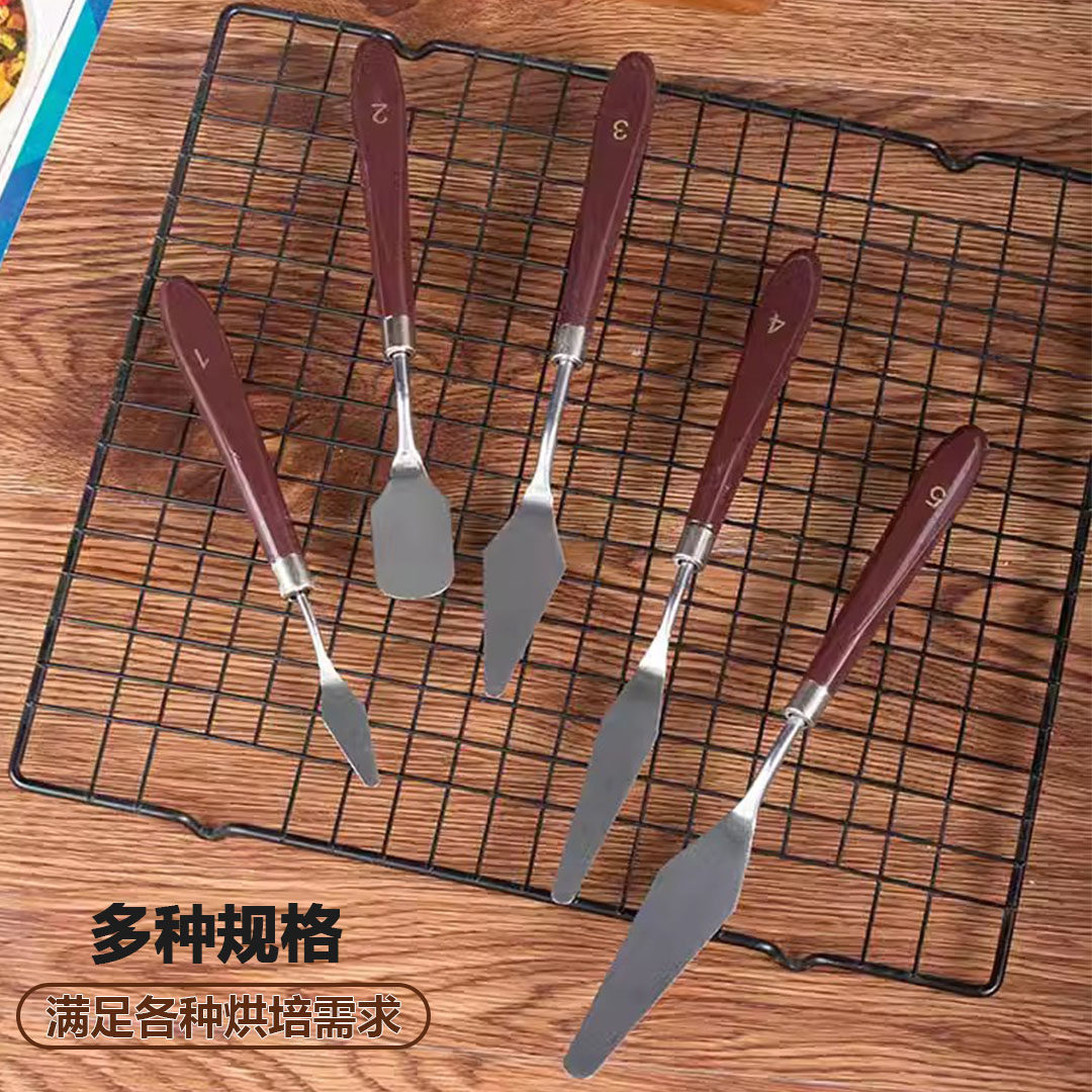 5件套不锈钢小刮刀奶油蛋糕铲刀裱花抹面抹平雕花抹刀画画烘焙用,淘宝优惠券,粉丝福利购,淘宝优惠卷