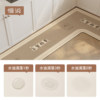 Cartoon kitchen special floor mats for home use, dirt-resistant, non-slip, anti-oil, wipeable and washable L-shaped carpet, water-absorbent and quick-drying floor mats