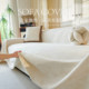 Ins ແບບສີຄີມ sofa towel chenille ສໍາລັບທຸກລະດູການ 2025 ສູງ-end ທັງຫມົດການປົກຫຸ້ມຂອງ sofa cover