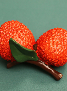 工厂直发创意彩绘黄铜荔枝小摆件家居客厅办公室桌面铜摆饰工艺品