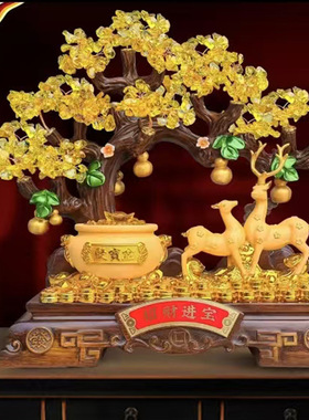 美团卖家采购送礼礼盒发米树貔貅聚宝盆摆件招米店铺公司前台收银