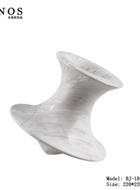 现代简约几何圆锥陀螺工艺品