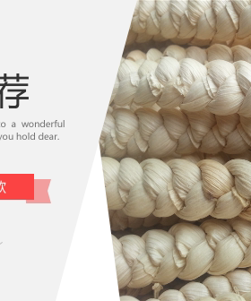 纯手工编织麦秆辫子制品环保日系