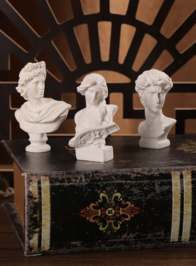 树脂欧式复古艺术雕像装饰摆件