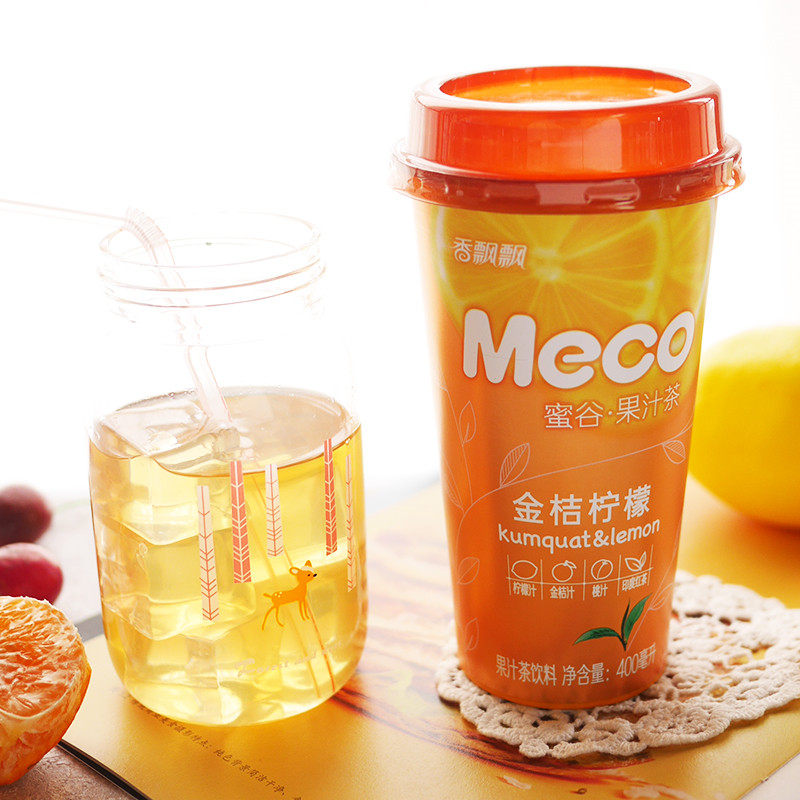 香飘飘meco蜜谷茶400ml*5茶饮料 谨乔食品茶饮料