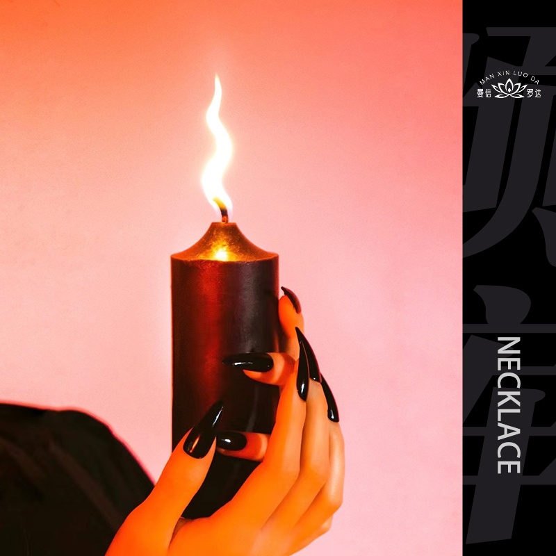 【WK倾库】53度低温蜡烛曼信罗达系列创意ins原宿香薰情趣蜡烛 - 图3