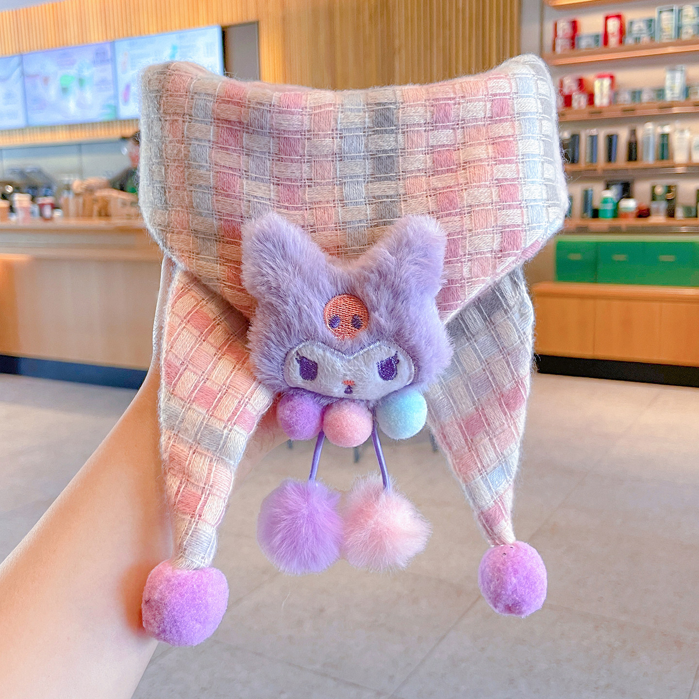 库库米儿童围巾秋冬季防风保暖加厚围脖男女童护颈三角巾宝宝脖套,淘宝优惠券,粉丝福利购,淘宝优惠卷