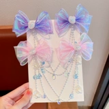 Детская заколка для волос, ханьфу, аксессуар для волос, детские безвредные шпильки для волос