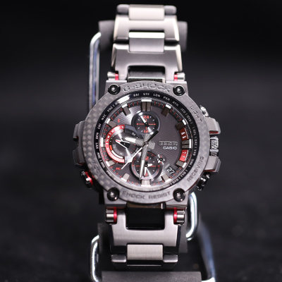 卡西欧g Shock碳纤维光能蓝牙运动表限量男表电波mtg B1000xbd 1 虎窝淘