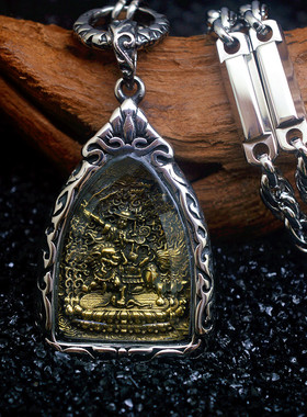 甄子丹同款项链男象鼻财神不掉色