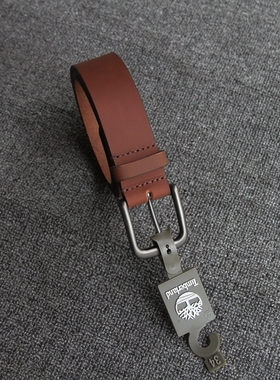 皮带Timberland牛皮男性休闲商务