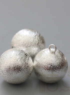 DIY饰品黄铜配件20mm14mm拉丝珠