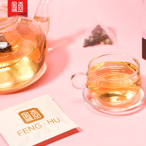 凤壶蜜桃乌龙茶三角茶包组合水果冷泡茶叶养生花茶女泡水喝的东西-图2