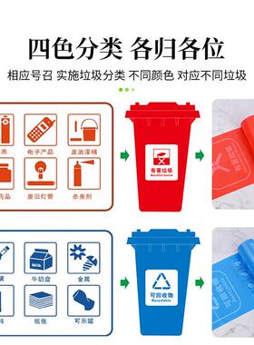 斯铂格可降解垃圾袋灰色分类加厚平口式淀粉基塑料袋PSM加大款45*