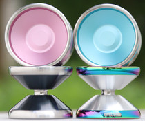 Yo-yo DUALL Twilight DAWN Yang Ching Signature Ball Stainless Steel Ring Skating professional 1a3A