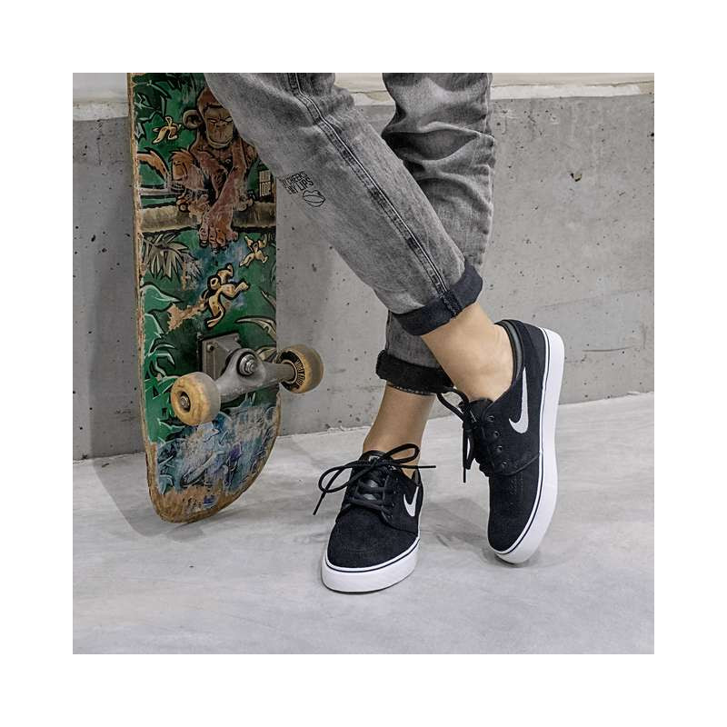 【TOM】Nike SB Stefan Janoski 黑白 滑板鞋 525104-021 - 图2