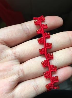 红绳手链天然本命年手绳