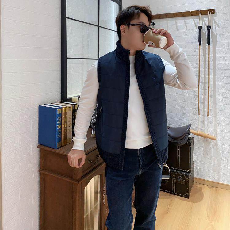 保罗彼得 专柜正品男士针织马甲立领 拉链 加绒简约百搭MJDD48990,淘宝优惠券,粉丝福利购,淘宝优惠卷