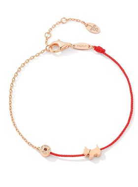 法兰西AG马年red line编制红绳手链轻奢高级简约送女朋友新年礼物