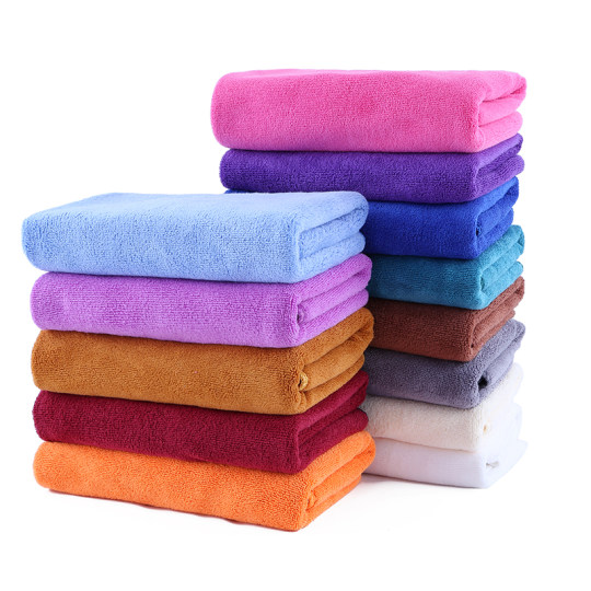 Soft absorbent sheets plus large beauty salon bath towels