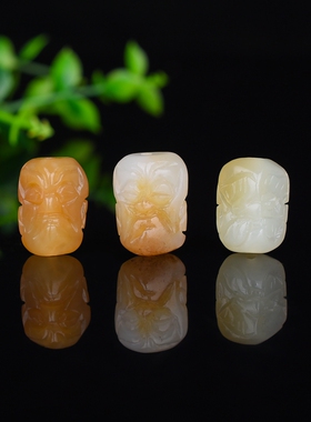 十八罗汉籽料手串挂绳男士项链