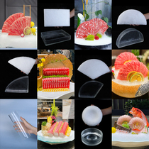 Sashimi swing disc mold and beef mutton roast sushi salmon seafood Seafood Pose decoration Dish Radish Circle Sharper