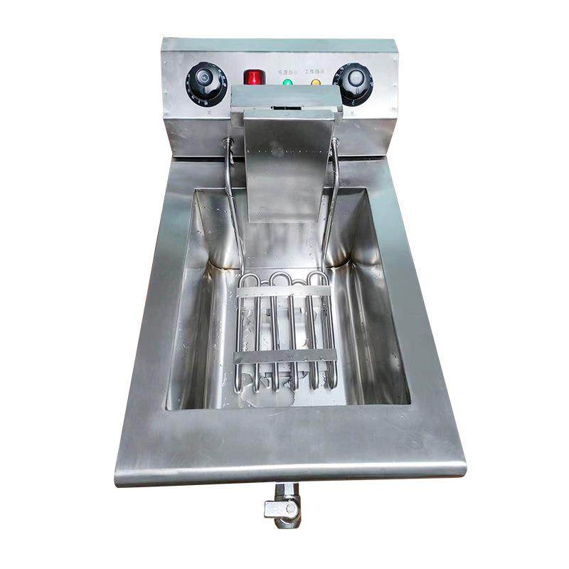 油炸商用电炸炉不锈钢油炸油条机薯条机电扒炉电热台式单缸炸炉,淘宝优惠券,粉丝福利购,淘宝优惠卷