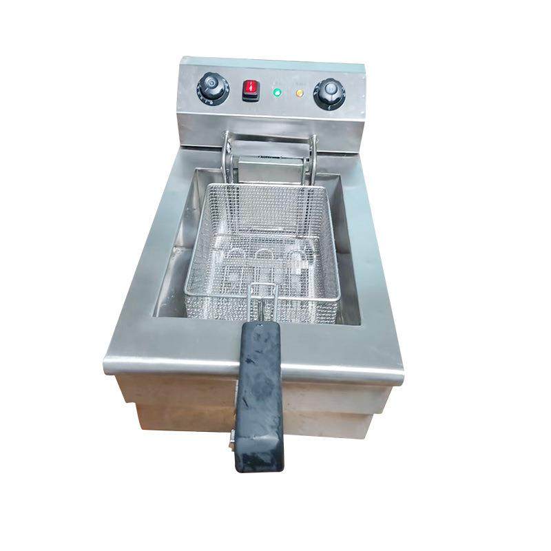 油炸商用电炸炉不锈钢油炸油条机薯条机电扒炉电热台式单缸炸炉,淘宝优惠券,粉丝福利购,淘宝优惠卷