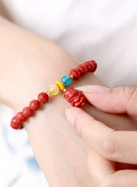 辰世朱砂手串男女本命