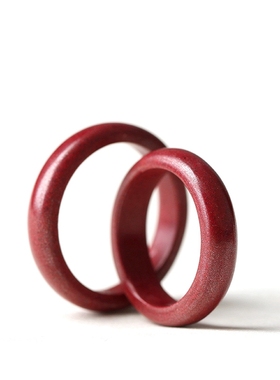 辰世新款朱砂戒指优雅本命年红色