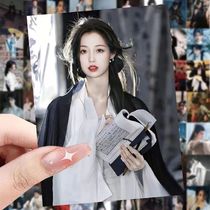 60 photos of the cloud surrounding stickers bursting into the cloud for the Shirt Shuxin Zhang Lingxiu HD High-definition Play Photos