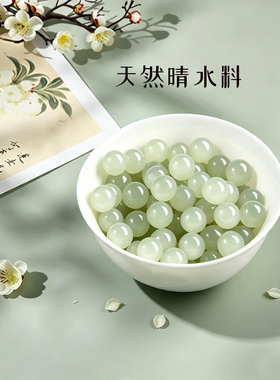 绿檀木脚串女和田玉转运珠 天然檀香木质脚链静心文玩送女友礼物