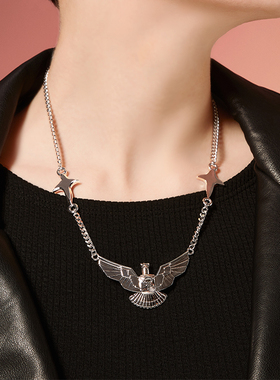 horm1信鸽双拼项链ins嘻哈风原创