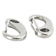 304 stainless steel egg-shaped spring buckle egg-shaped shackle