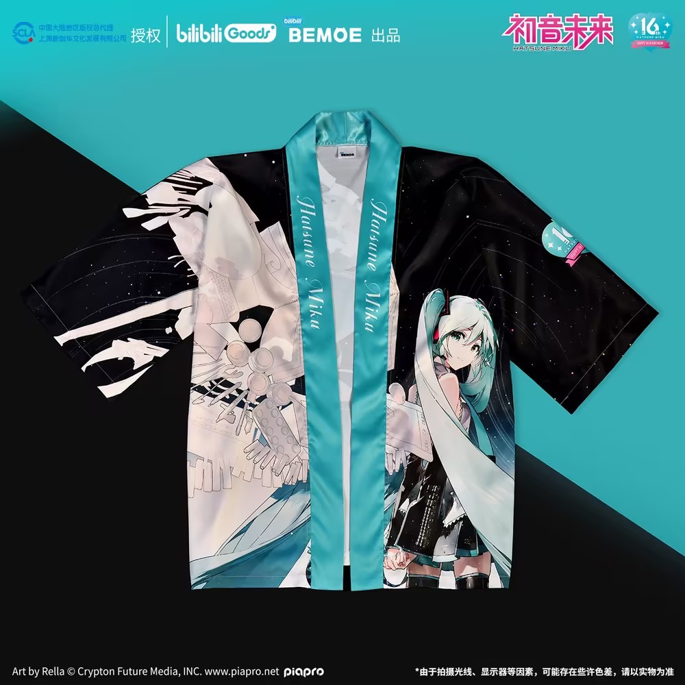 【Meow】现货 BEMOE初音未来MIKU 16TH生日凝聚未来法披羽织-图0