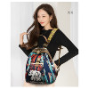 Fashionable Color Elephant Women's Bag Backpack Large Capacity Ethnic Style Jixiang Women's Casual Travel Bag Messenger Bag Student Bag