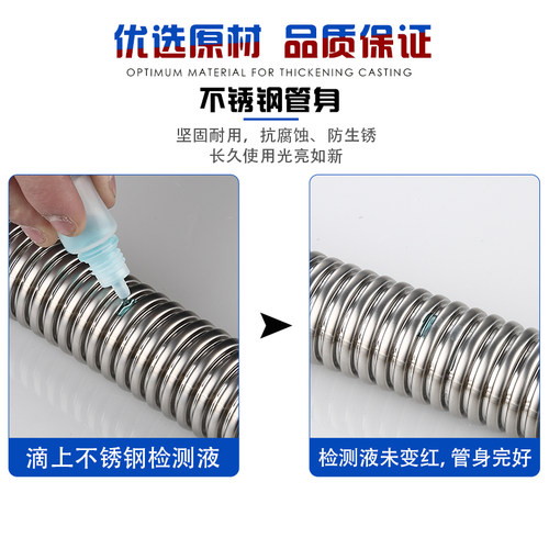 厨房双槽洗菜盆排水管下水管不锈钢水槽垃圾处理器双接连接管配件 - 图3