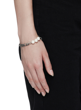 OAMMI原创设计钛钢情侣拼接手链