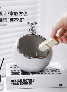 暴力熊收纳玄关钥匙架摆件
