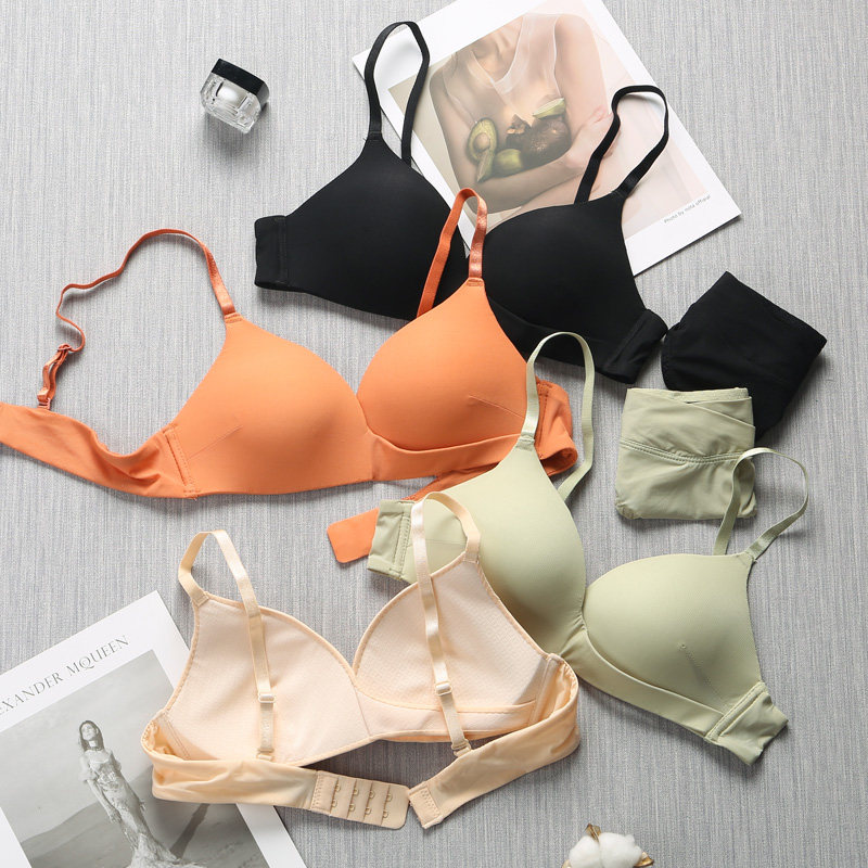 聚拢无钢圈薄款学生少女性感小胸罩 colorfulseven服饰文胸