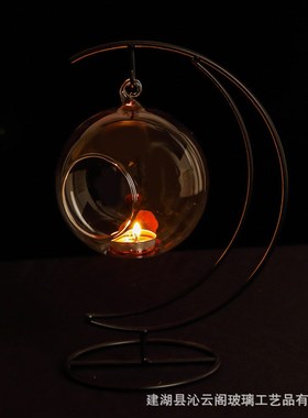 悬挂烛台微景观吊瓶浪漫家居装饰