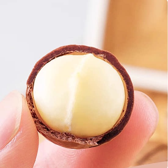 Large, creamy macadamia nuts