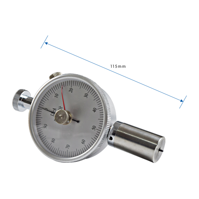 A/C/D型指针橡胶邵氏硬度计单双针硬度计LX-A-1/2测软橡胶硬度计 - 图2